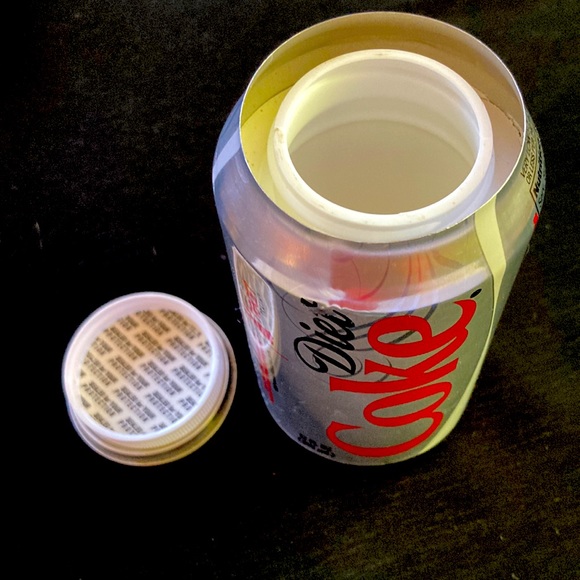 Hippy stuff bundle peace earrings and stash can - Picture 2 of 4